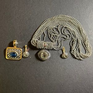Necklace and earring set